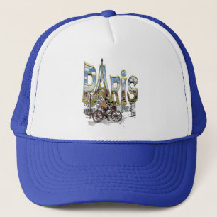 I love my tour-de-France Paris memories Trucker Hat