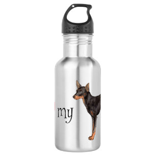 I Love my Toy Manchester Terrier 532 Ml Water Bottle