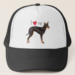 I Love my Toy Manchester Terrier Trucker Hat