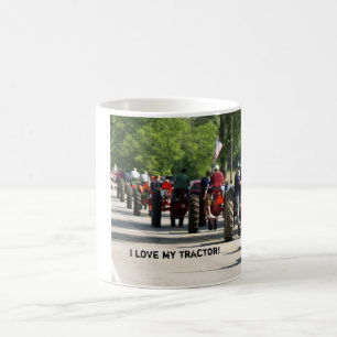 I love my tractor! coffee mug