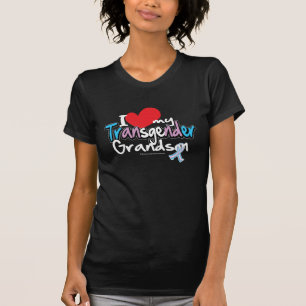 I Love My Transgender Grandson T-Shirt