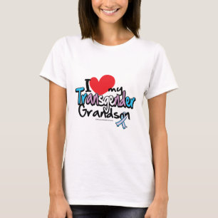 I Love My Transgender Grandson T-Shirt