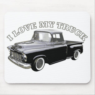 I Love My Truck Mouse Mat