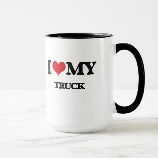 I Love My TRUCK Mug (Right)