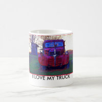 I Love My Truck Mug