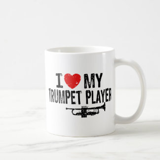 I Love My Trumpet Player Coffee Mug