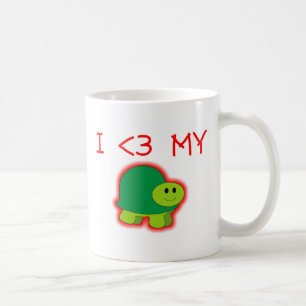 I Love My Turtle Coffee Mug