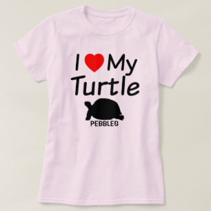 I Love My Turtle T-Shirt
