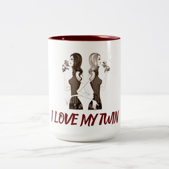 ****I LOVE MY TWIN**** MUG (Center)