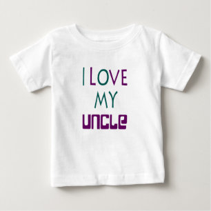 I love My Uncle Toddler Tee