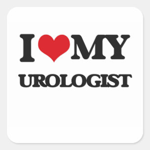 I love my Urologist Square Sticker