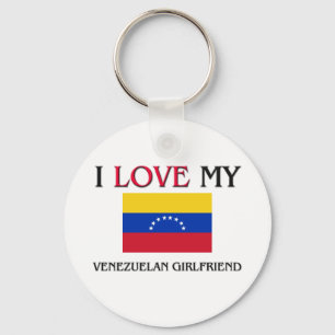 I Love My Venezuelan Girlfriend Key Ring