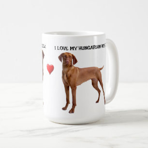 I Love My Vizsla Coffee Mug