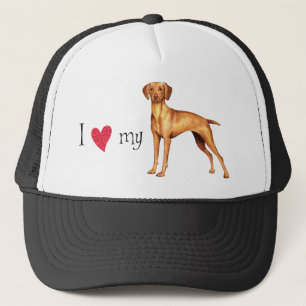 I Love my Vizsla Trucker Hat