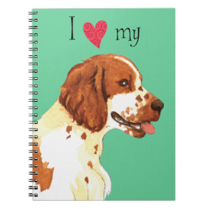 I Love my Welsh Springer Spaniel Notebook