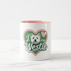 I Love My Westie Dog Mug