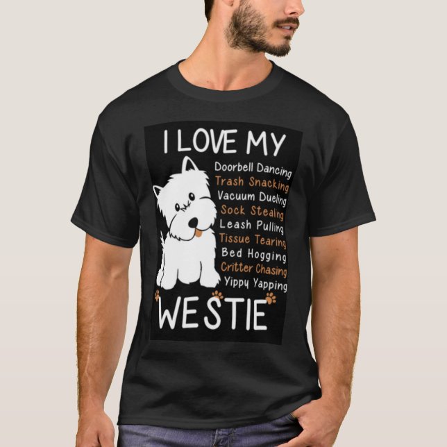 I love my Westie T-Shirt (Front)