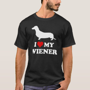 I Love My Wiener T-Shirt