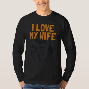 I Love My Wife Bartender Mixologist Bartender T-Shirt