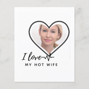 I Love My WIFE - Best friend Personalised PHOTO