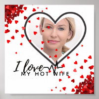 I Love My WIFE - Best friend Personalised PHOTO