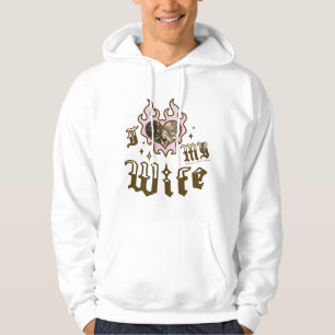 I Love My Wife - Brown - DingusDesign Hoodie