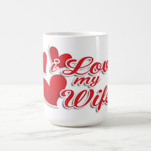 I Love my Wife Coffee Mug