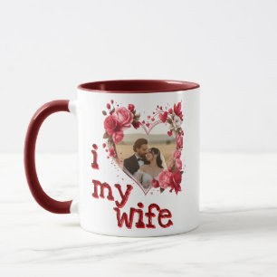 I Love My Wife Custom personalised Trends 2026 Mug