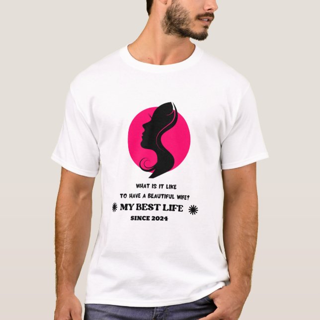 I love my wife custom T-Shirt (Front)