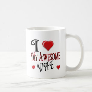 I Love My Wife Logo popular affordable Coffee Mug