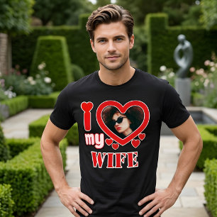 I Love My Wife Personalised T-Shirt