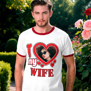 I Love My Wife Personalised T-Shirt
