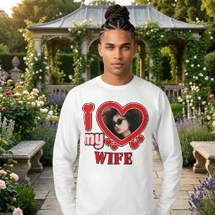 I Love My Wife Personalised T-Shirt