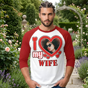 I Love My Wife Personalised T-Shirt
