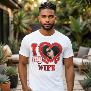I Love My Wife Personalised T-Shirt