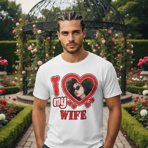 I Love My Wife Personalised T-Shirt