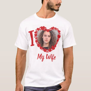 I Love my Wife Personalised T-Shirt