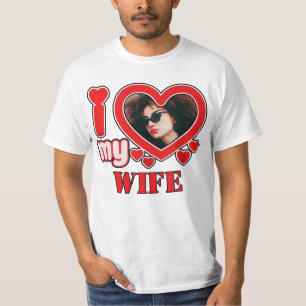 I Love My Wife Personalized T-Shirt