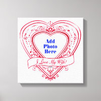 I Love My Wife! - Photo Red Hearts