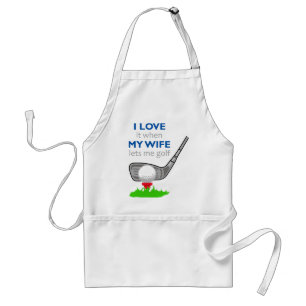 I Love my Wife Standard Apron