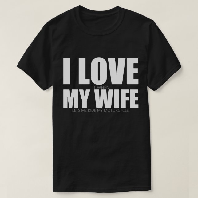 I Love My Wife TShirt (Design Front)