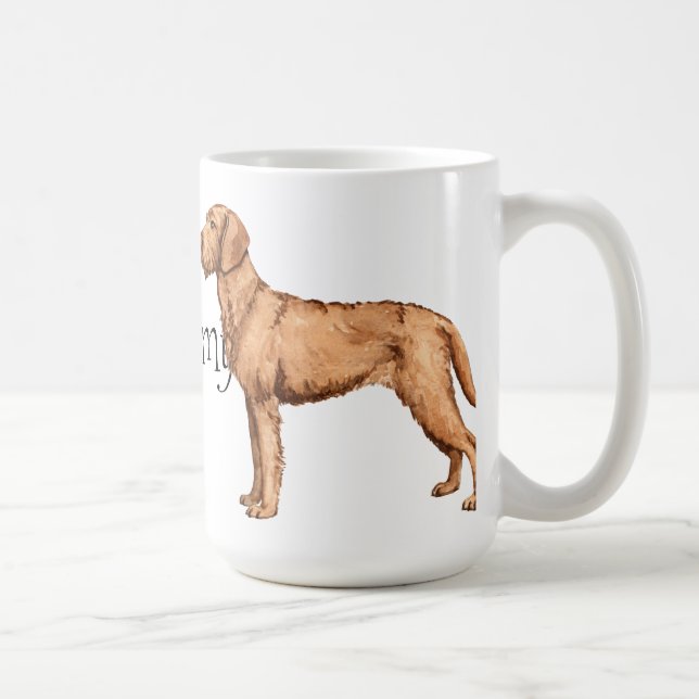 I Love my Wirehaired Vizsla Coffee Mug (Right)