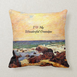 I Love My Wonderful Grandpa Cushion