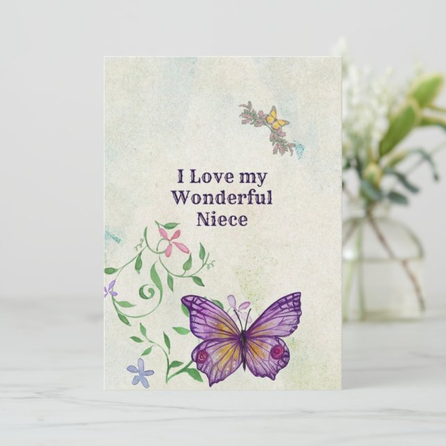 I Love My Wonderful Niece (Standing Front)
