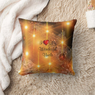 I Love My Wonderful Uncle Cushion