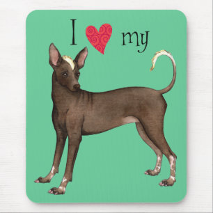 I Love my Xolo Mouse Mat