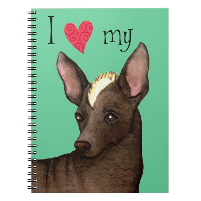 I Love my Xolo Notebook (Front)