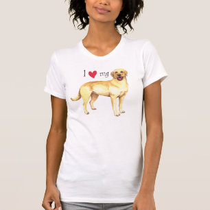 I Love my Yellow Lab T-Shirt