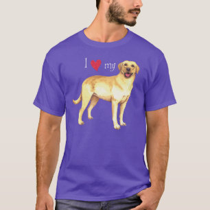 I Love my Yellow Lab T-Shirt