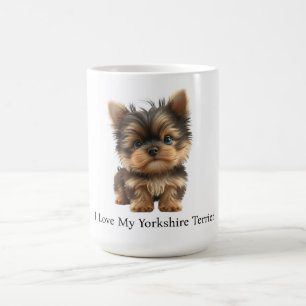 I Love My Yorkshire Terrier Coffee Mug